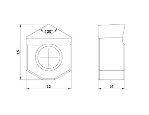 INSERTI PER ESAGONO-HM 2